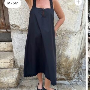 Djerf Avenue breezy embroidered dress